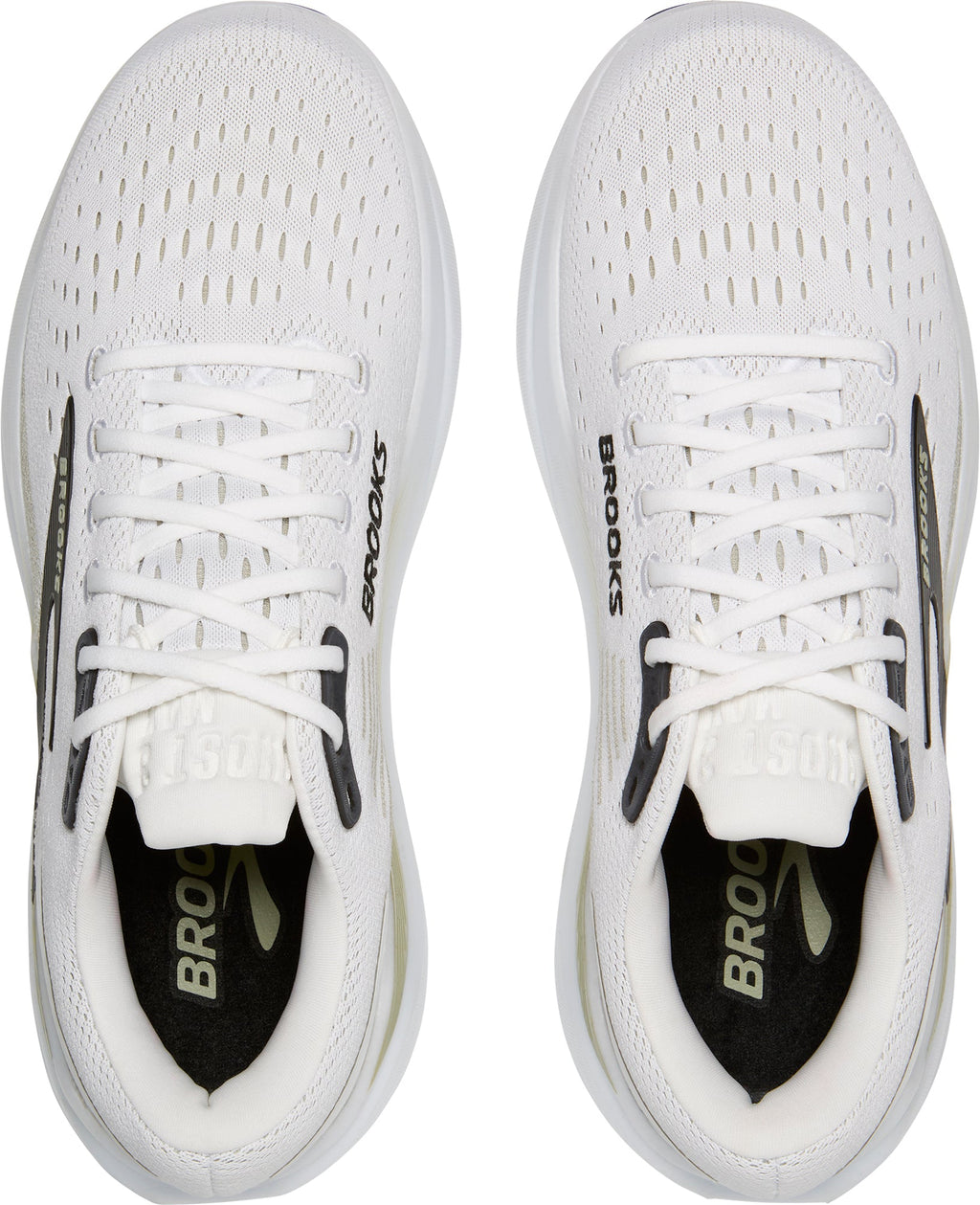 Brooks Ghost Max 3 WIDE FIT (2E) Men's Running Shoes - White