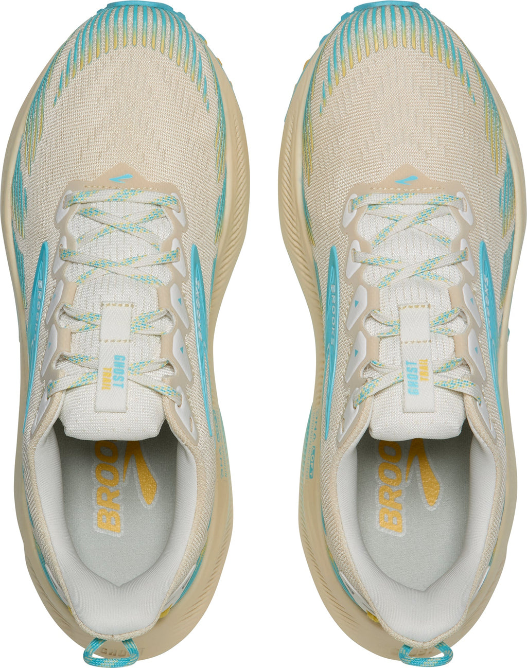Brooks Ghost Trail Women's Running Shoes - Cream