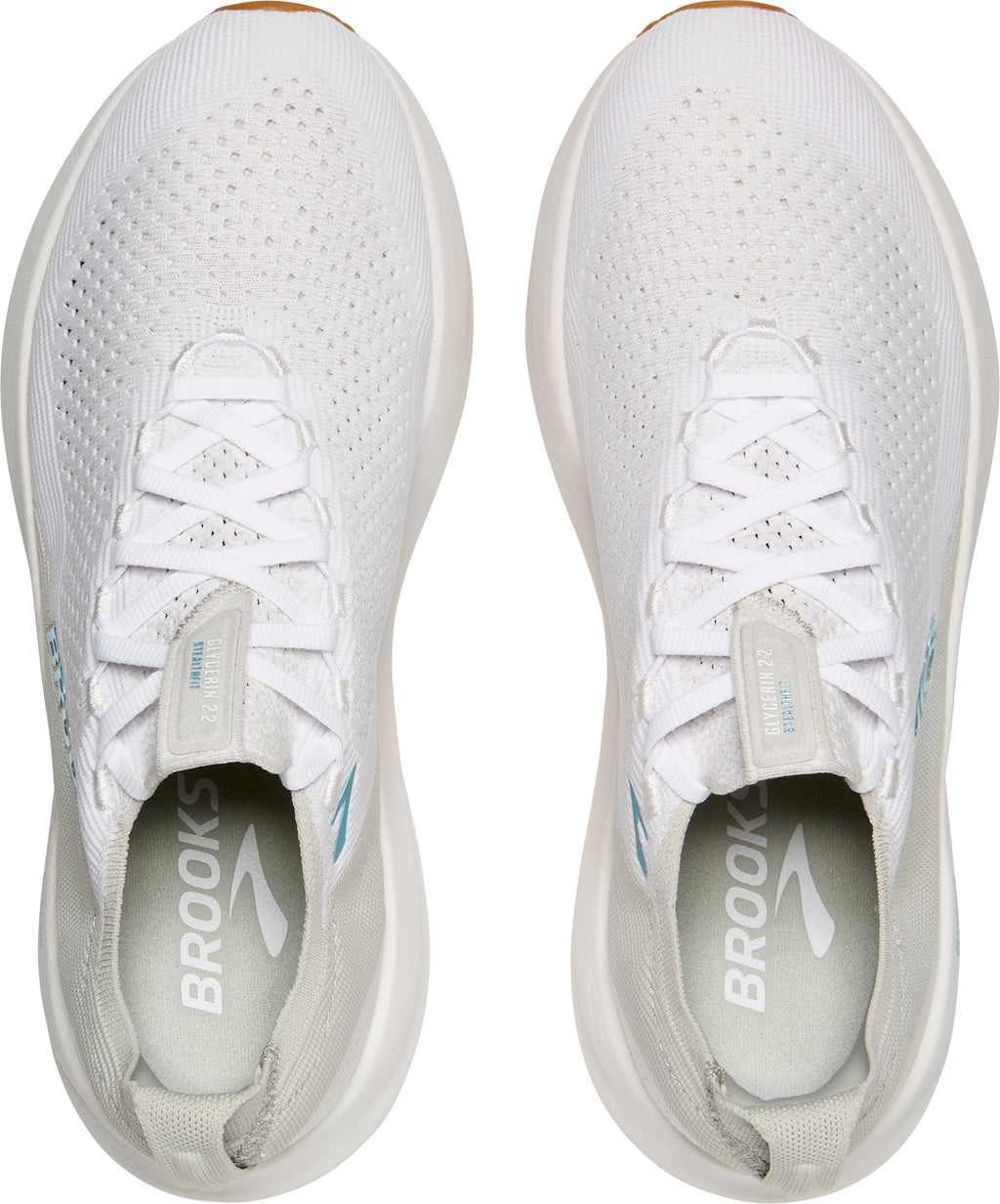 Brooks Glycerin StealthFit 22 Men's Running Shoes - White