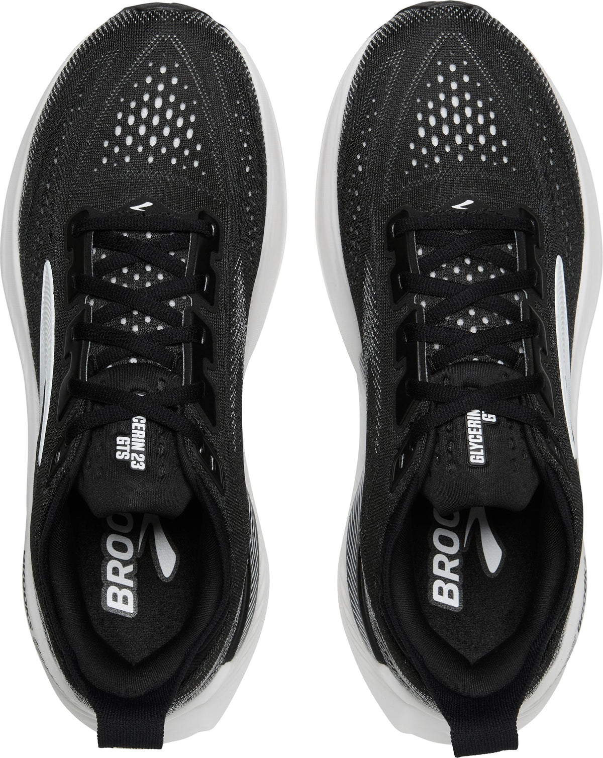 Brooks Glycerin GTS 23 WIDE FIT Men's Running Shoes - Black