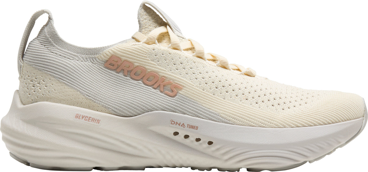 Brooks Glycerin StealthFit 22 Women's Running Shoes - Cream