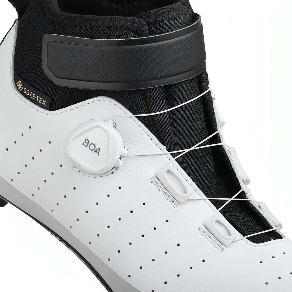 Fizik Tempo Artica R5 GORE - TEX Winter Road Cycling Boots - White