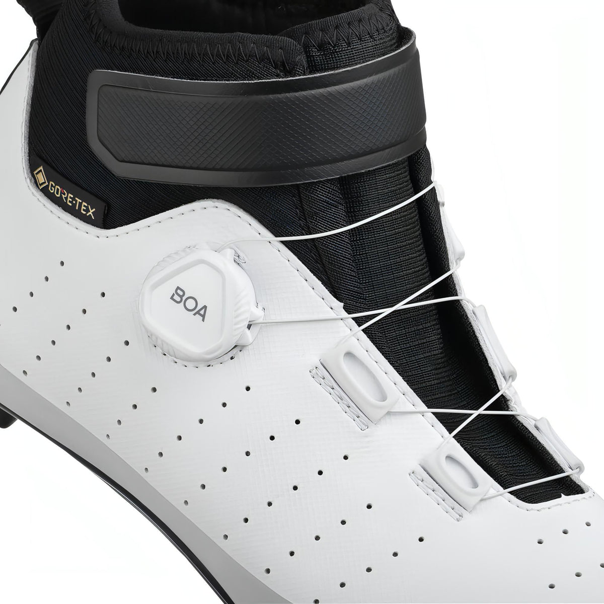 Fizik Tempo Artica R5 GORE - TEX Winter Road Cycling Boots - White