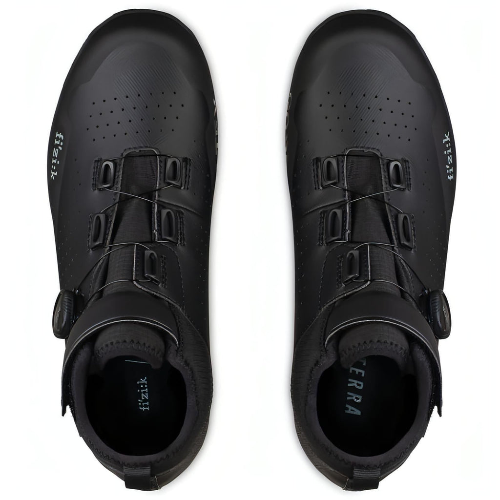 Fizik Terra Artica X5 GORE - TEX Winter Off Road Cycling Boots - Black