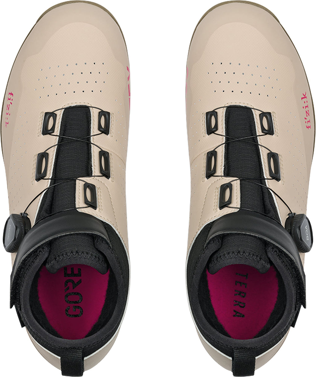 Fizik Terra Artica X5 GORE - TEX Winter Off Road Cycling Boots - Sand