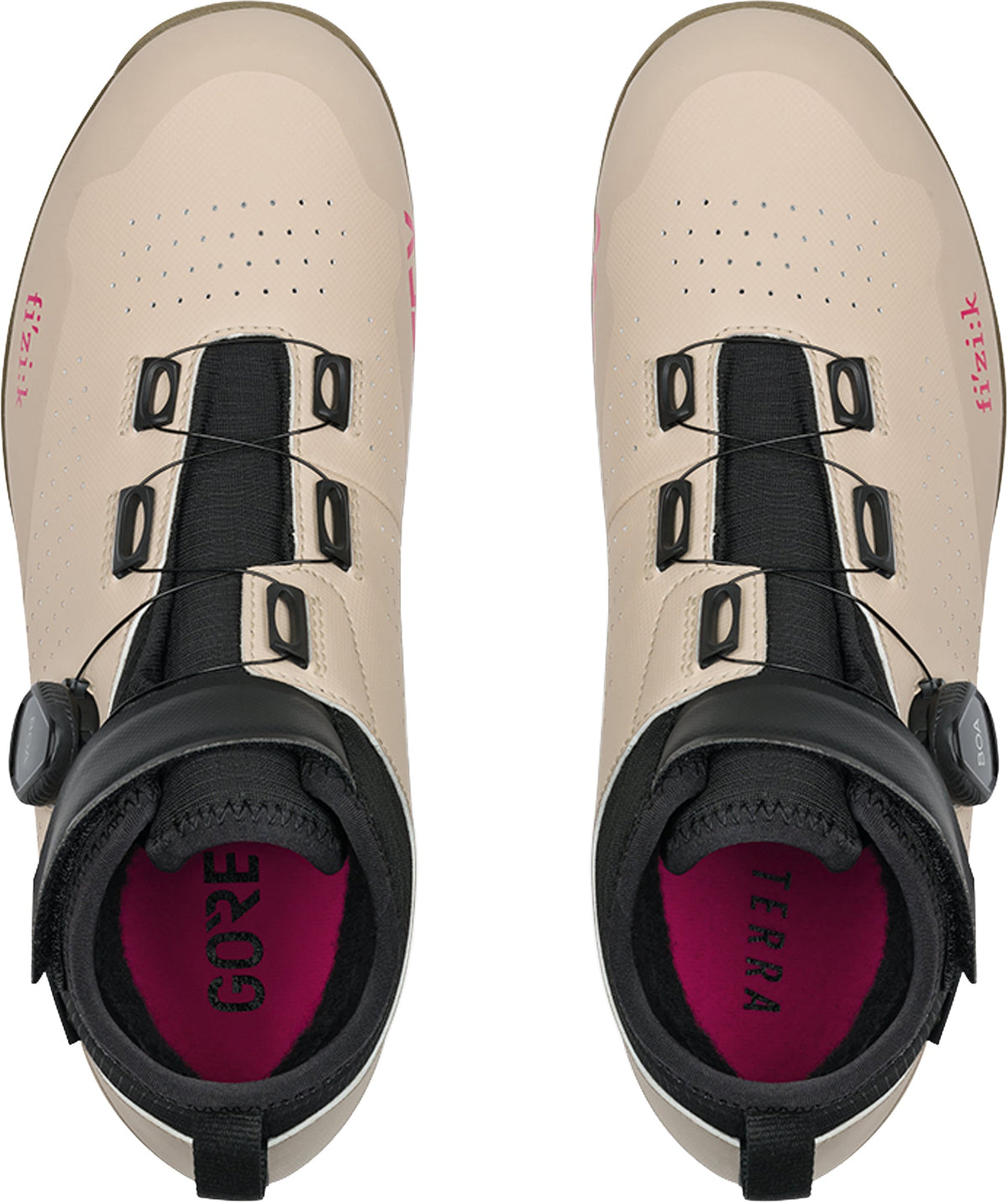 Fizik Terra Artica X5 GORE - TEX Winter Off Road Cycling Boots - Sand