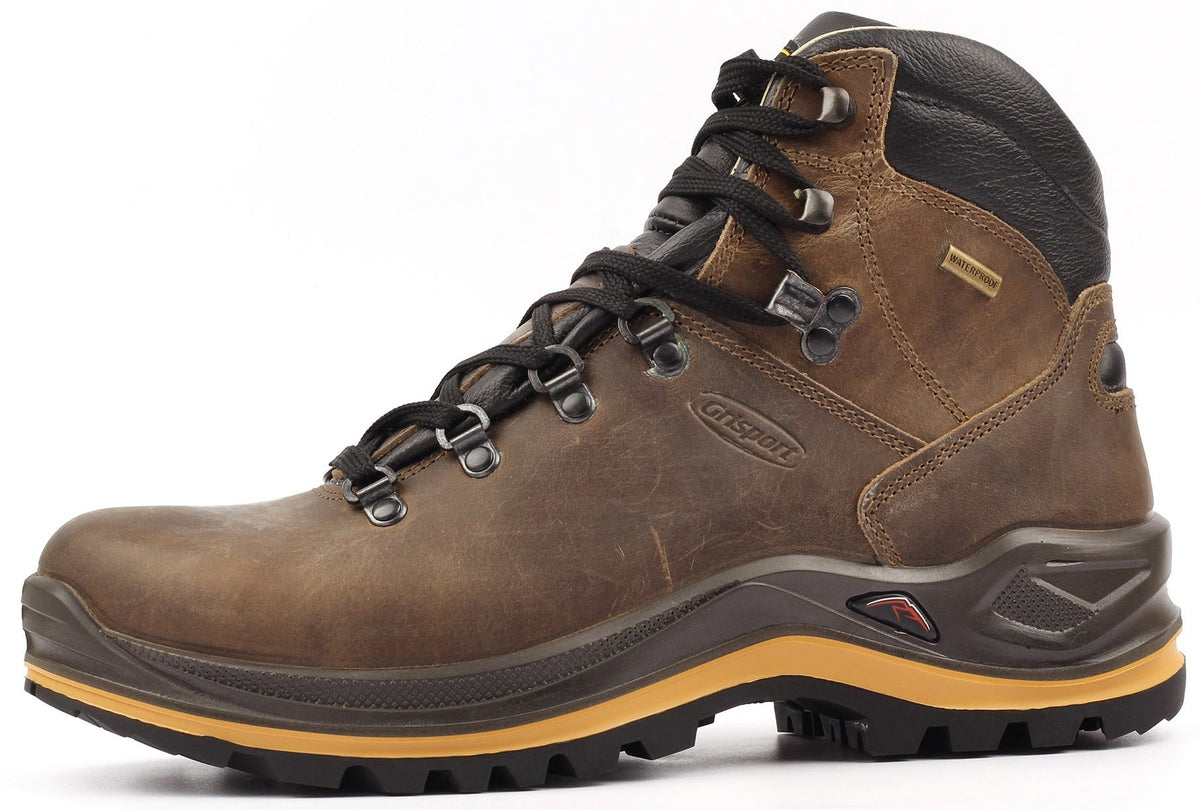 Grisport Aztec WIDE FIT Waterproof Men's Walking Boots - Brown