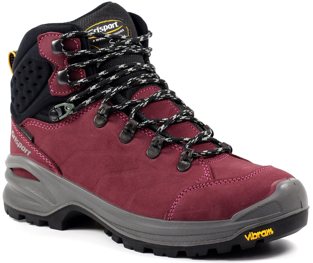 Grisport Lynx Waterproof Women's Walking Boots - Red