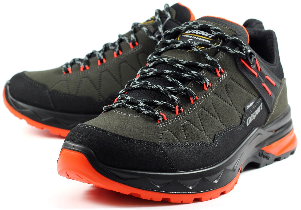 Grisport Spur Waterproof Men's Walking Shoes - Grey