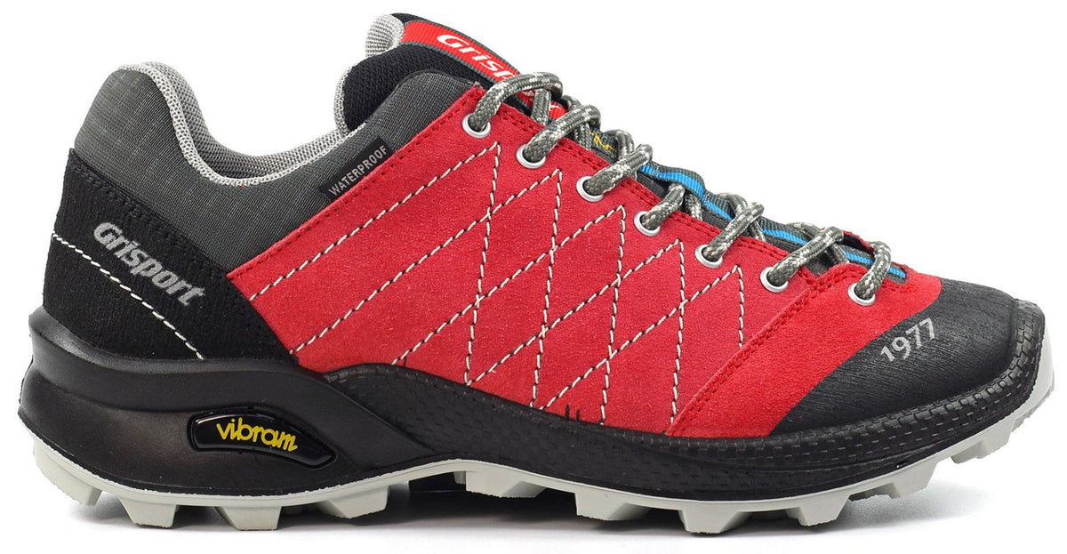 Grisport Treviso Waterproof Women's Walking Shoes - Red