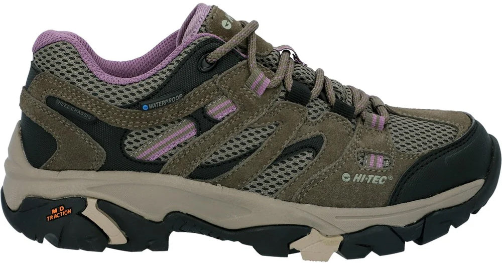 Hi - Tec Apex Lite Waterproof Women's Walking Shoes - Green