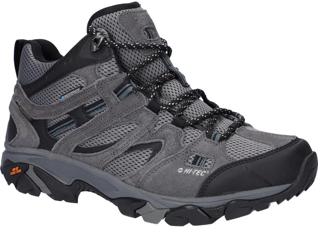 Hi - Tec Apex Lite Mid Waterproof Men's Walking Boots - Grey