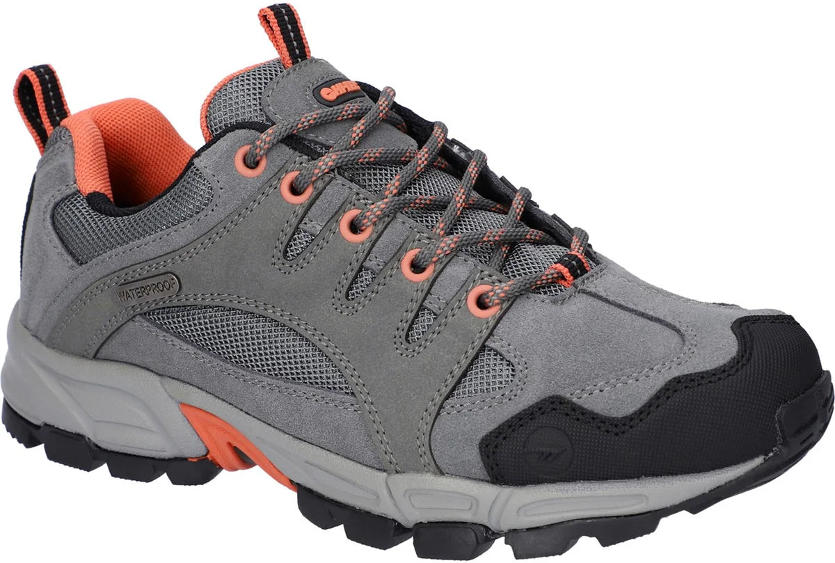 Hi - Tec Auckland Lite Waterproof Women's Walking Shoes - Grey