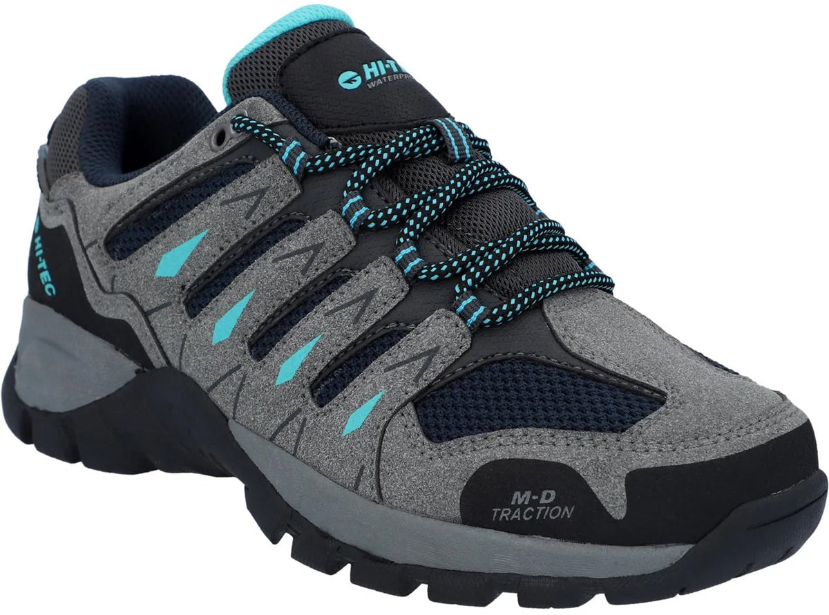 Hi - Tec Corzo Waterproof Women's Walking Shoes - Grey