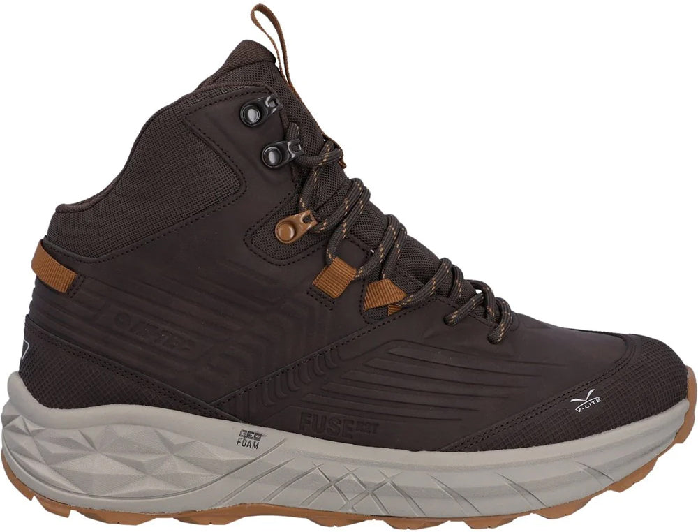 Hi - Tec Fuse Trek Mid Waterproof Men's Walking Boots - Brown