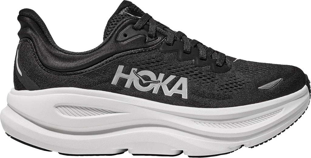 HOKA Bondi 9 Men's Running Shoes - Black