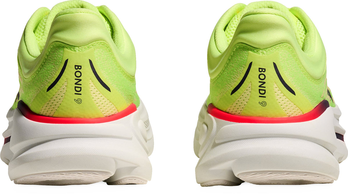 HOKA Bondi 9 Men's Running Shoes - Yellow