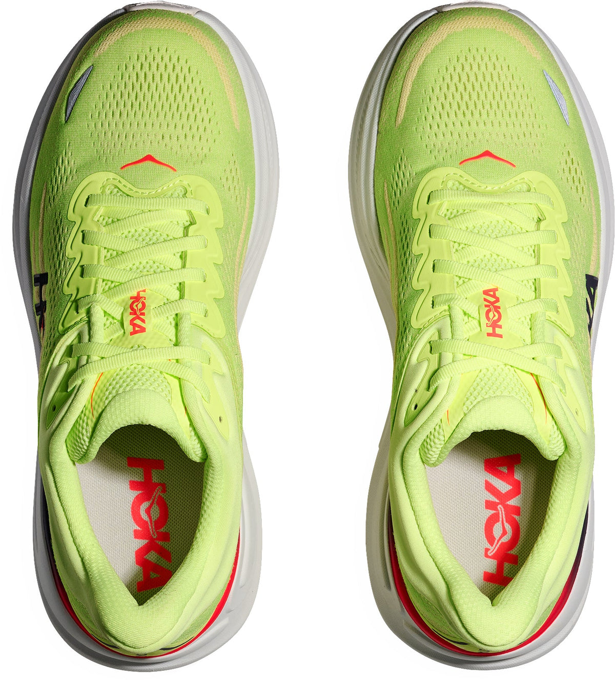 HOKA Bondi 9 Men's Running Shoes - Yellow