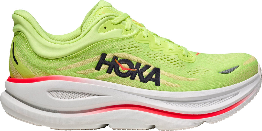 HOKA Bondi 9 Men's Running Shoes - Yellow