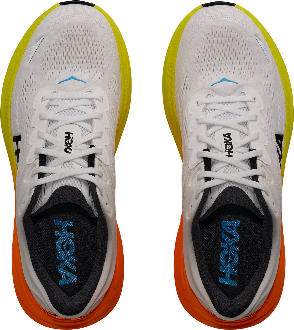 HOKA Bondi 9 Men's Running Shoes - White