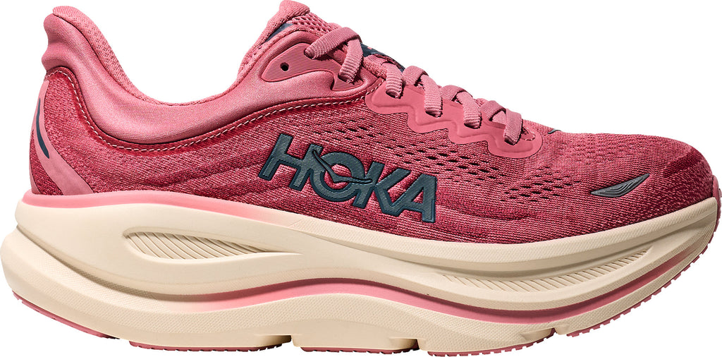 HOKA Bondi 9 Women's Running Shoes - Pink