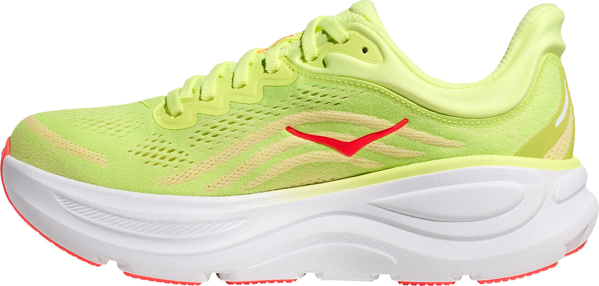 HOKA Bondi 9 Women's Running Shoes - Yellow