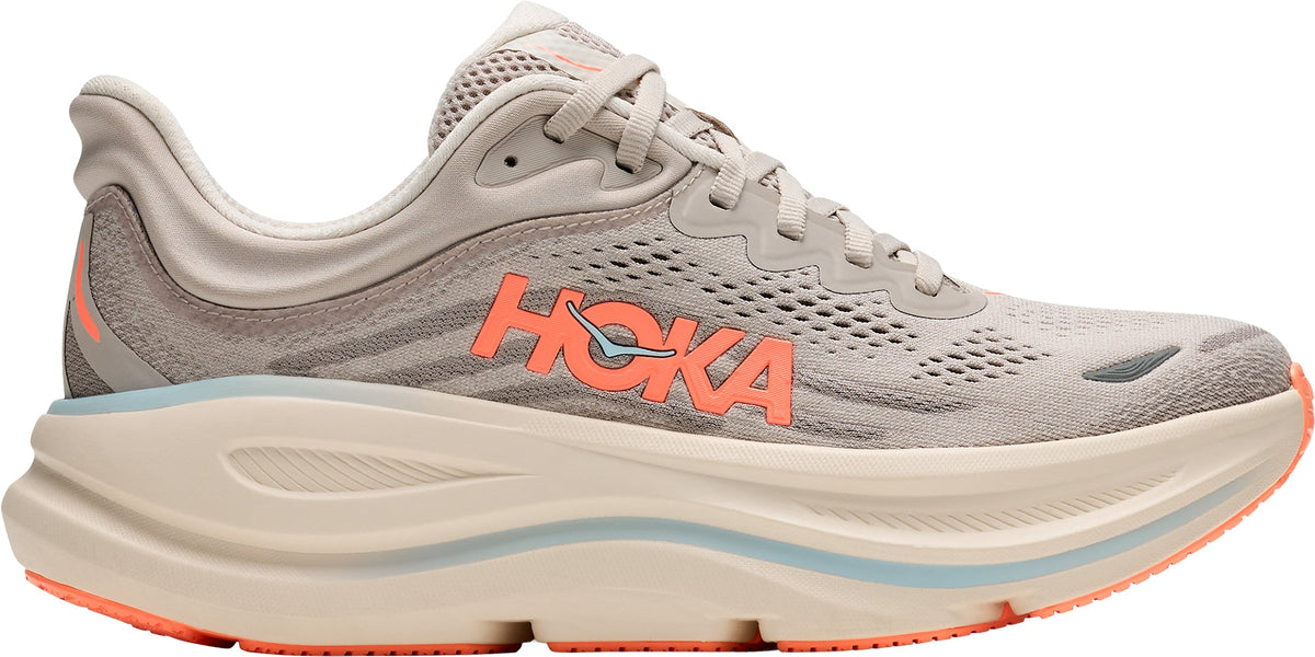 HOKA Bondi 9 Women's Running Shoes - Grey