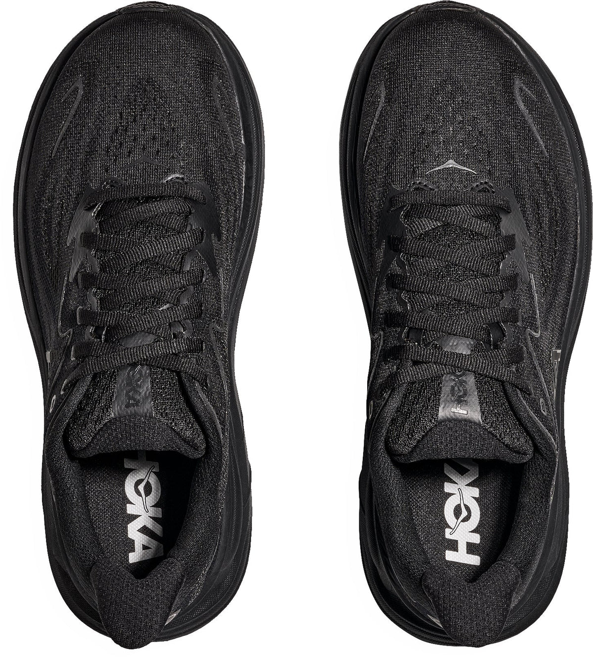 HOKA Clifton 10 Men's Running Shoes - Black