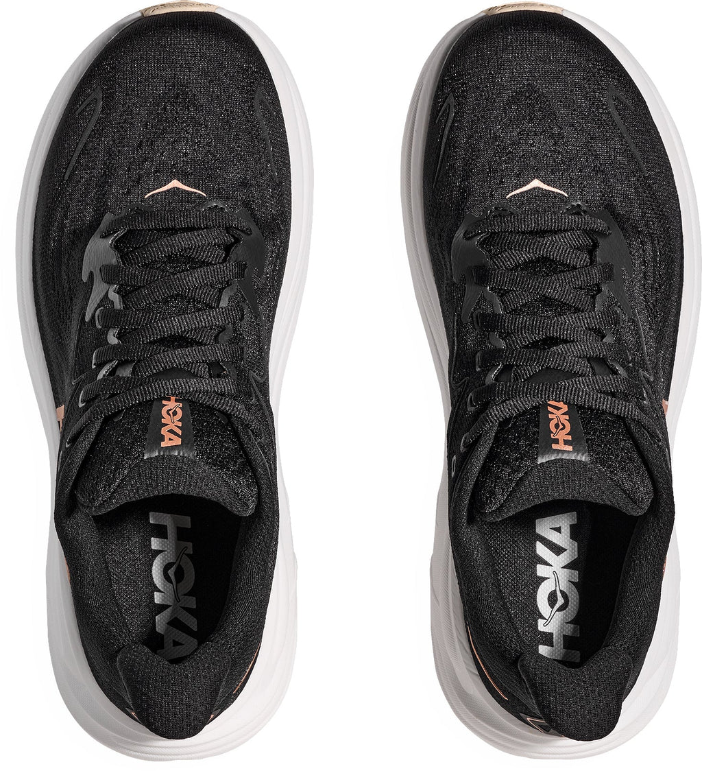 HOKA Clifton 10 Women's Running Shoes - Black
