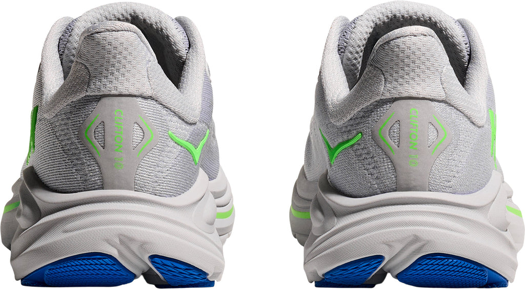 HOKA Clifton 10 Junior Running Shoes - Grey