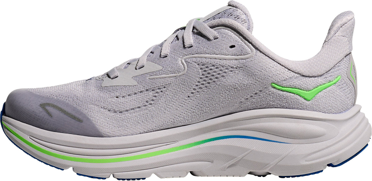 HOKA Clifton 10 Junior Running Shoes - Grey