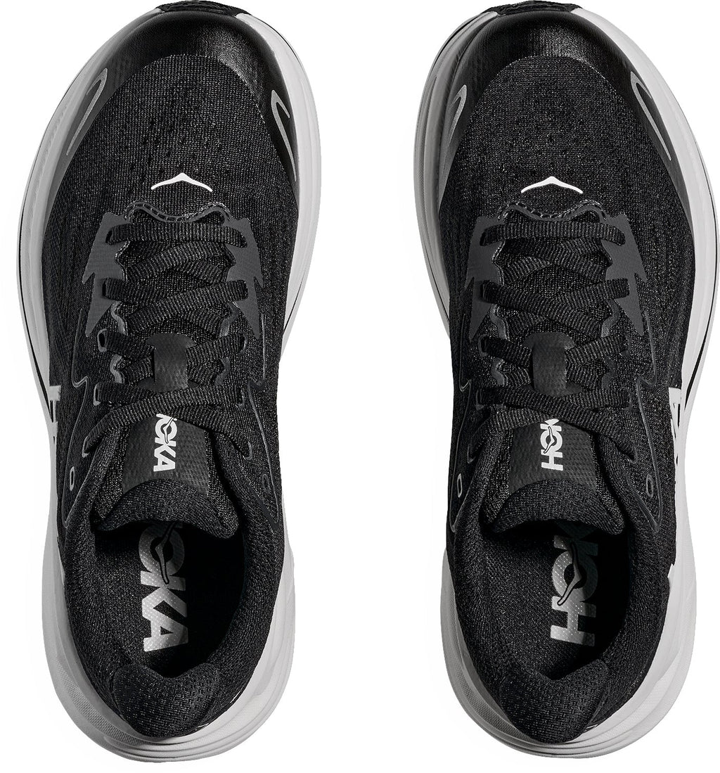 HOKA Clifton 10 Junior Running Shoes - Black