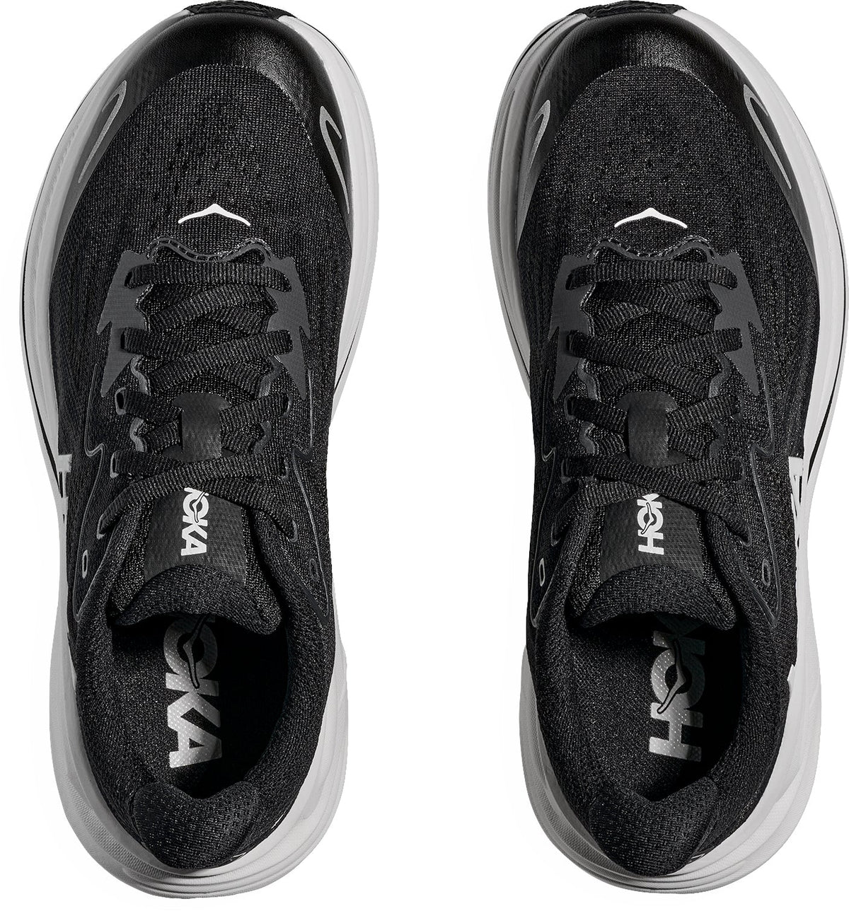 HOKA Clifton 10 Junior Running Shoes - Black