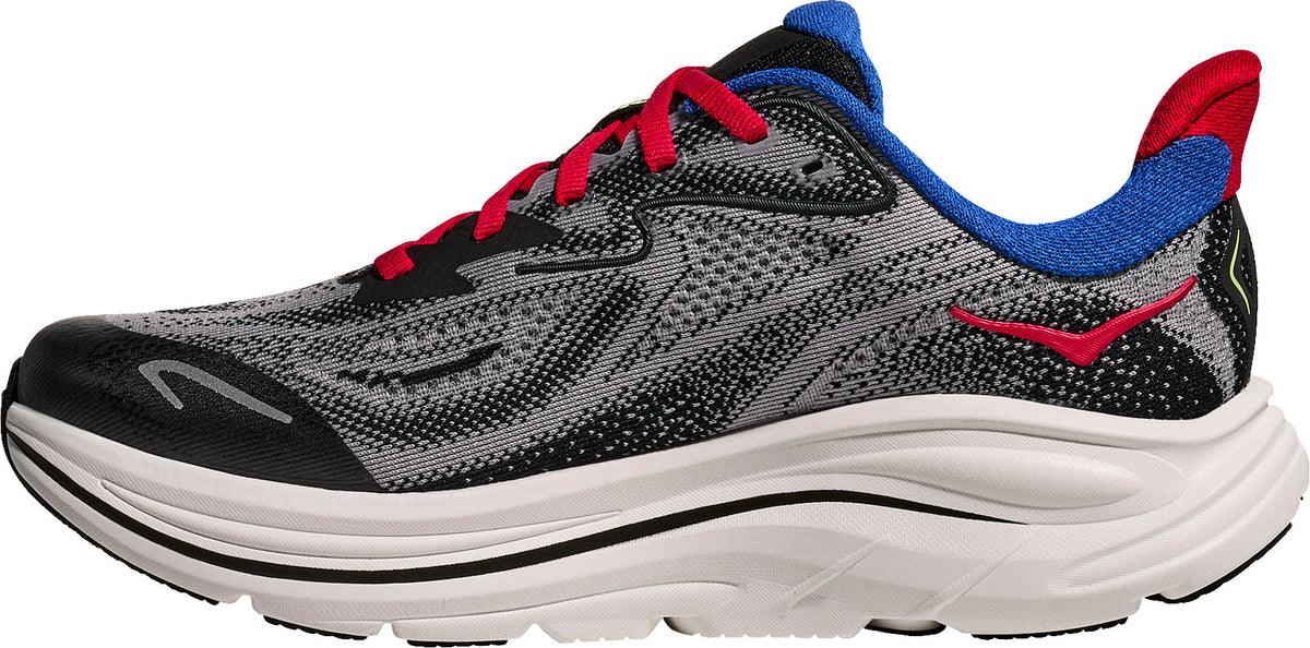 HOKA Clifton 10 Junior Running Shoes - Grey