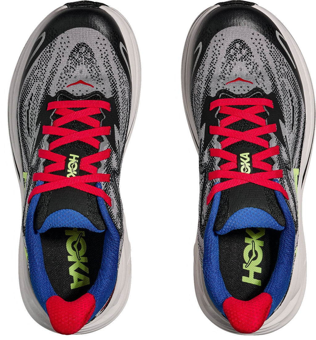 HOKA Clifton 10 Junior Running Shoes - Grey