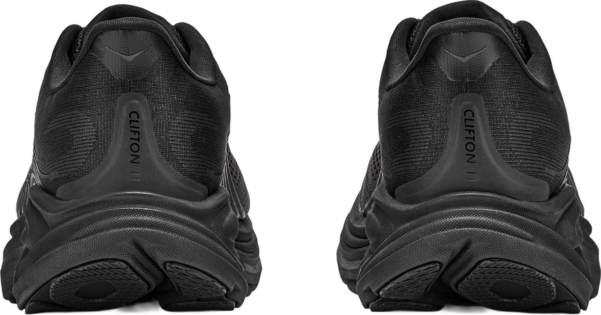 HOKA Clifton 11 WIDE FIT Men's Running Shoes - Black
