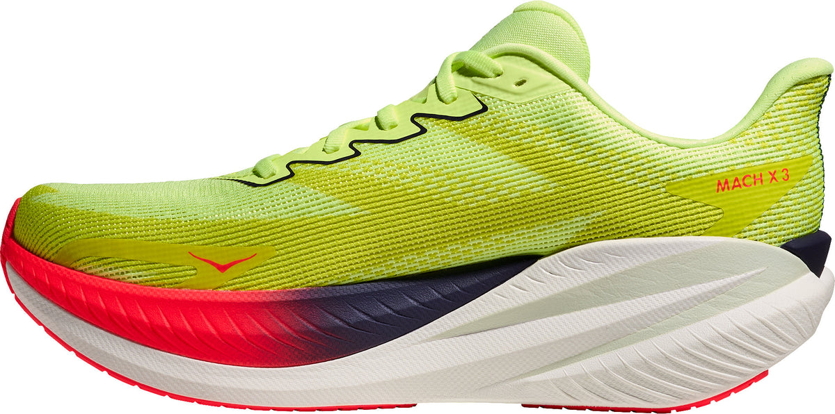 HOKA Mach X 3 Men's Running Shoes - Yellow