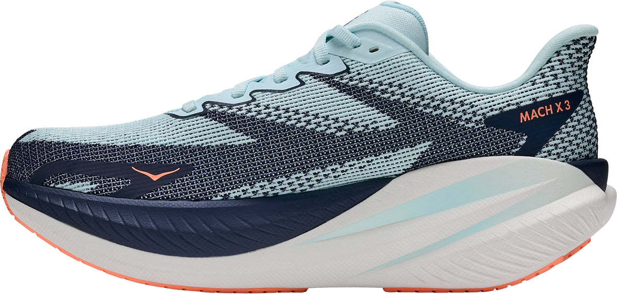 HOKA Mach X 3 Women's Running Shoe - Blue