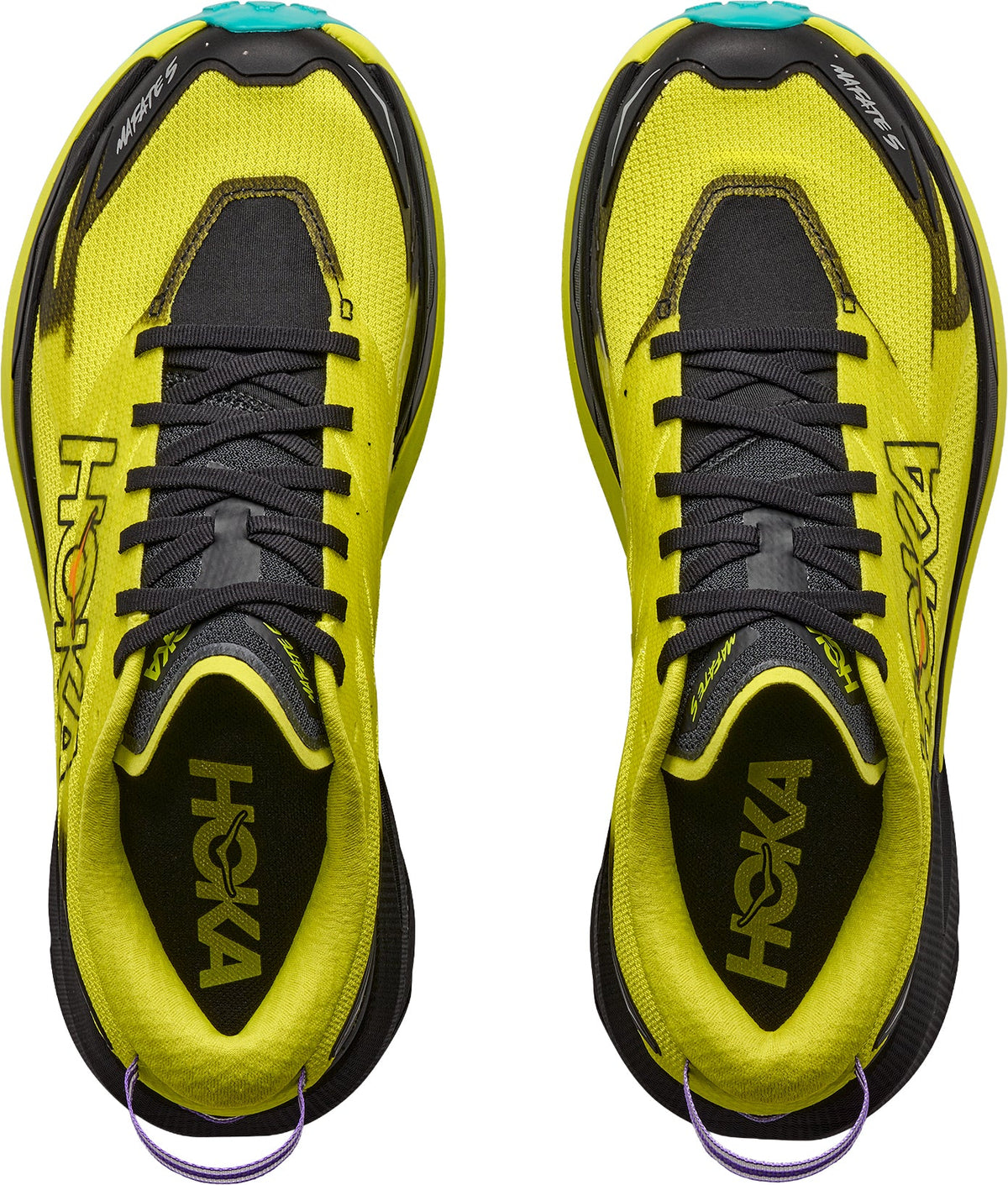 HOKA Mafate 5 Men's Trail Running Shoes - Yellow