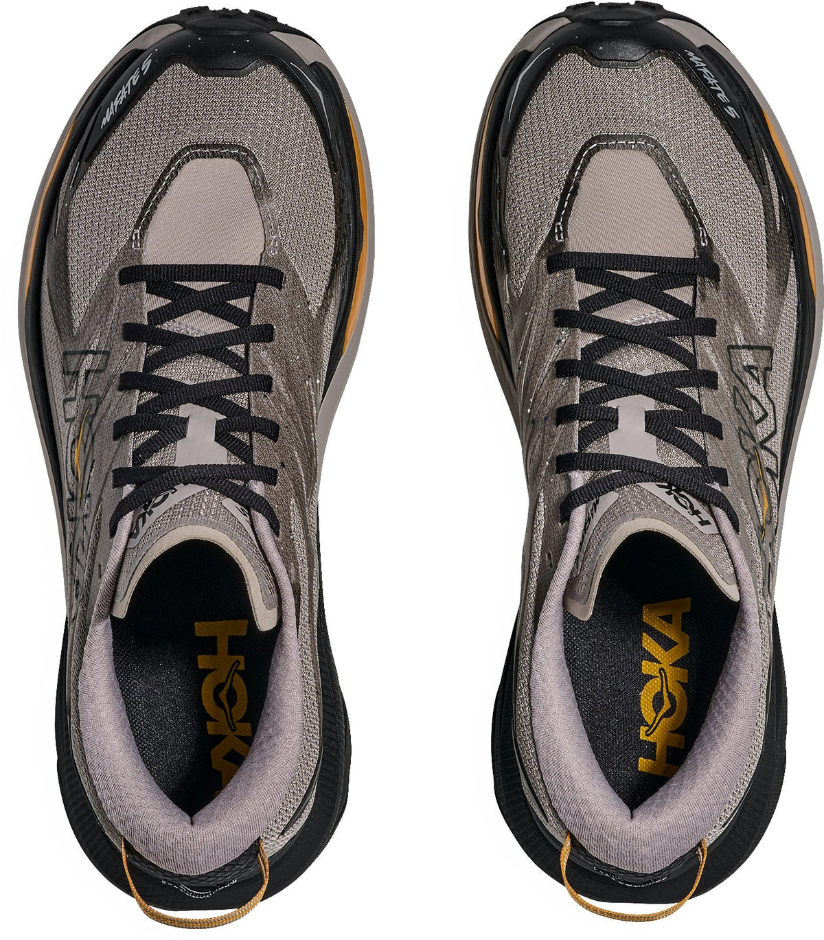 HOKA Mafate 5 Men's Trail Running Shoes - Grey