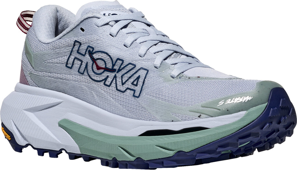 HOKA Mafate 5 Women's Trail Running Shoes - Blue