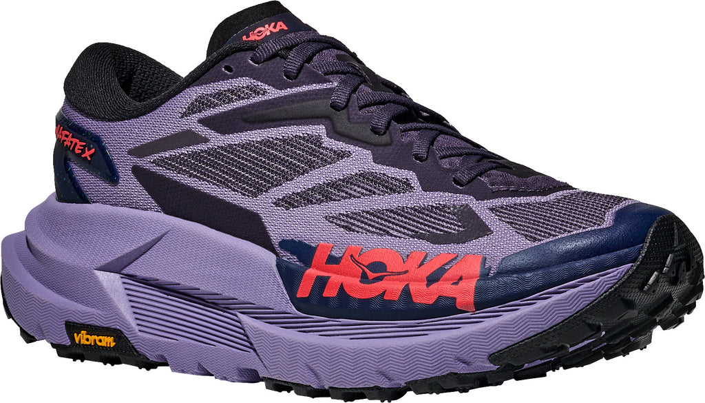 HOKA Mafate X Women's Trail Running Shoes - Purple