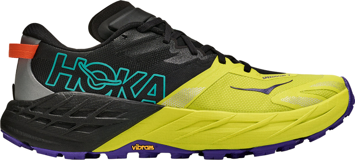 HOKA Speedgoat 7 Men's Trail Running Shoes - Black