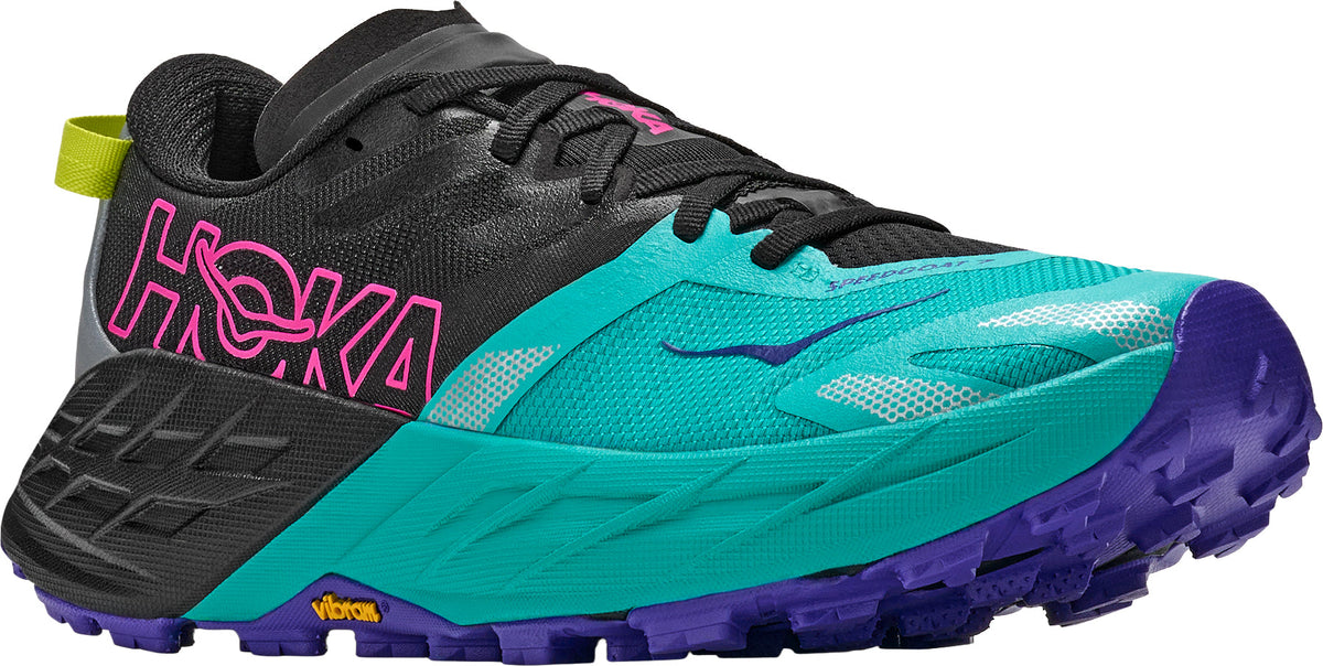 HOKA Speedgoat 7 Women's Trail Running Shoes - Black