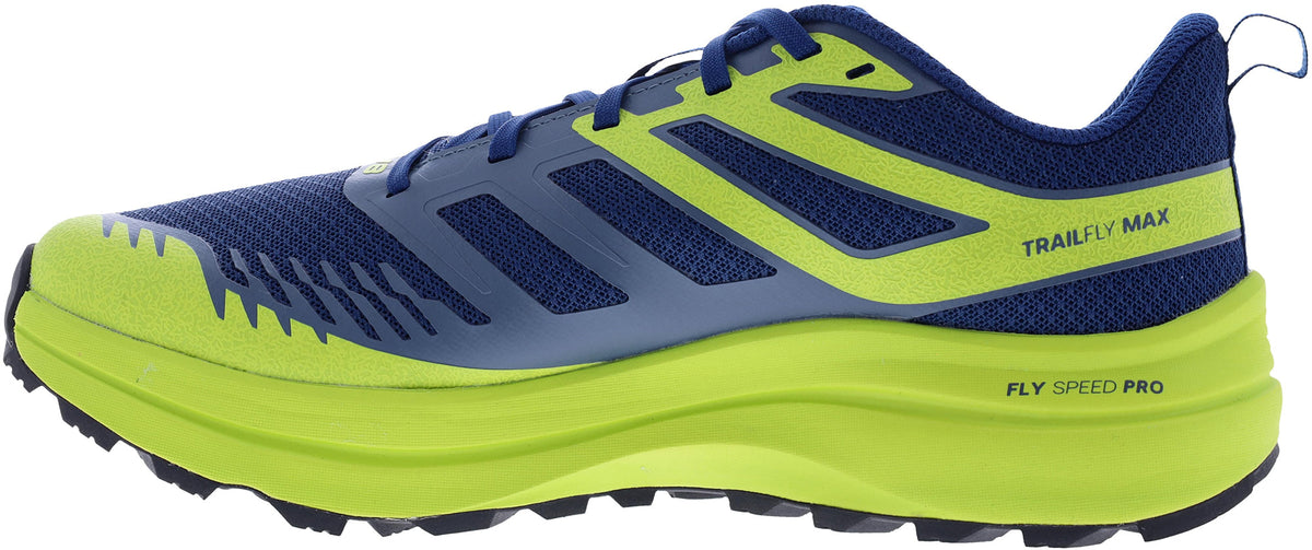Inov8 TrailFly Max WIDE FIT Men's Trail Running Shoes - Blue