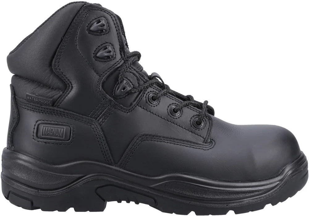 Magnum Responder Side Zip Waterproof Boots - Black