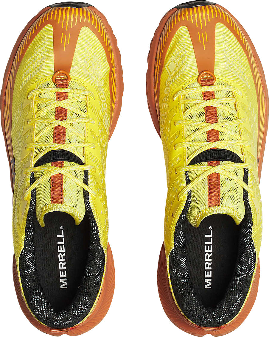 Merrell Agility Peak 5 GORE - TEX Men's Trail Running Shoes - Yellow