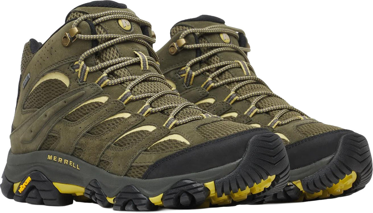 Merrell Moab 3 Mid GORE - TEX Men's Walking Boots - Green