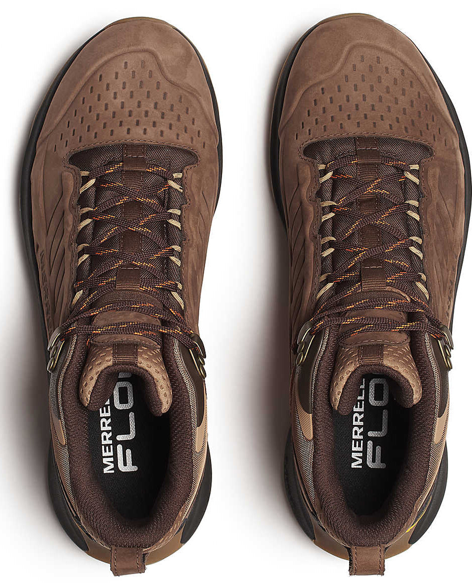 Merrell Moab Speed 2 Leather Mid Waterproof Men's Walking Boots - Brown