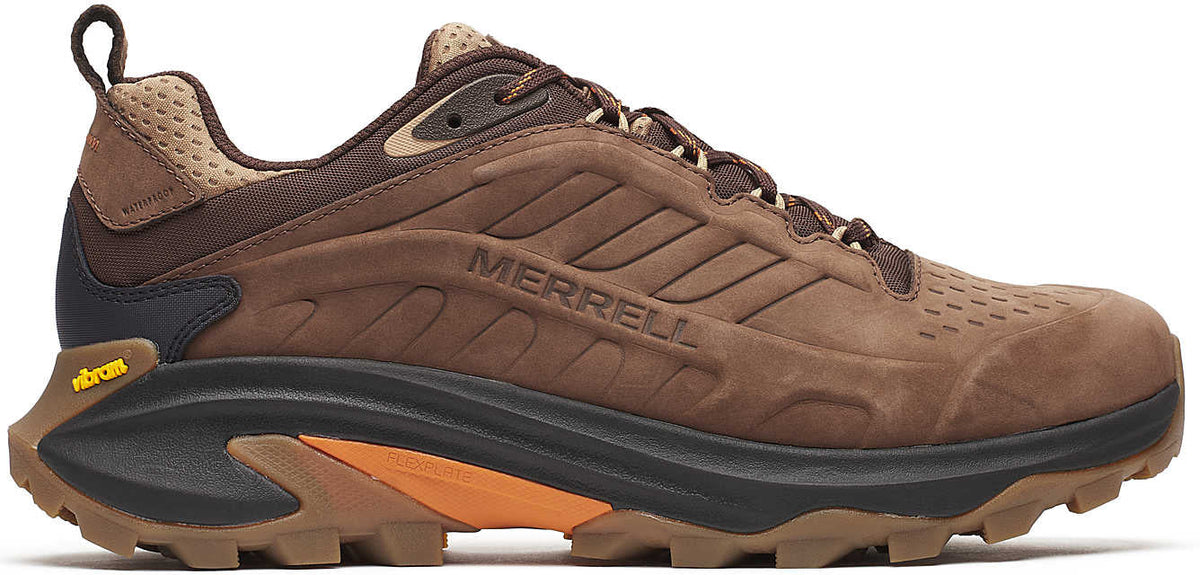 Merrell Moab Speed 2 Leather Waterproof Men's Walking Shoes - Brown